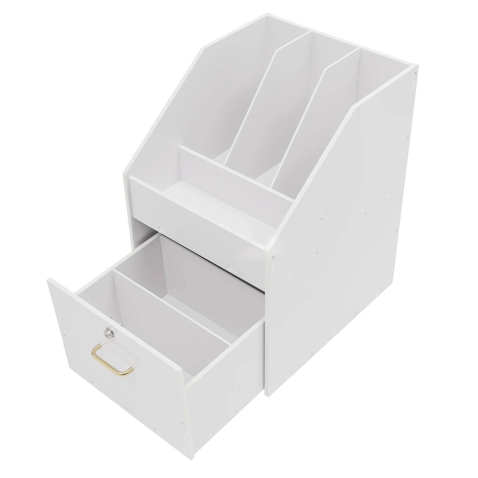 Mobile File Cabinet with Lock,Under Desk Rolling File Cabinets for Home Office,Countertop Literature Organizer