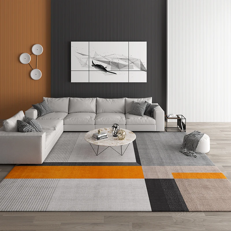 Modern Luxury Carpets for Living Room Minimalist Bedroom Decor Rugs Office Lounge Rug Home Non-slip Floor Mat Large Area Carpet