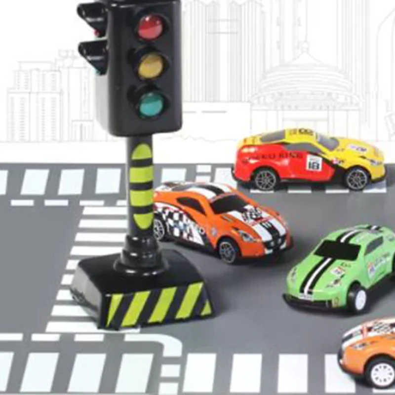 Early safe education Educational Toy Traffic Lights Model Kids Early Educational Playset Toy for Kids Toddler