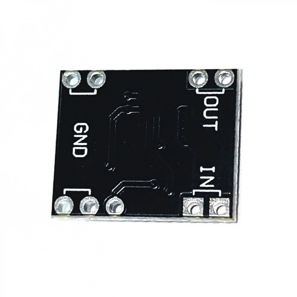 3.3-20V 11A Power Button Module Static Current 0.01ma Switch Module 1.8cm*1.5cm One-touch Load On/Off Power Switch 