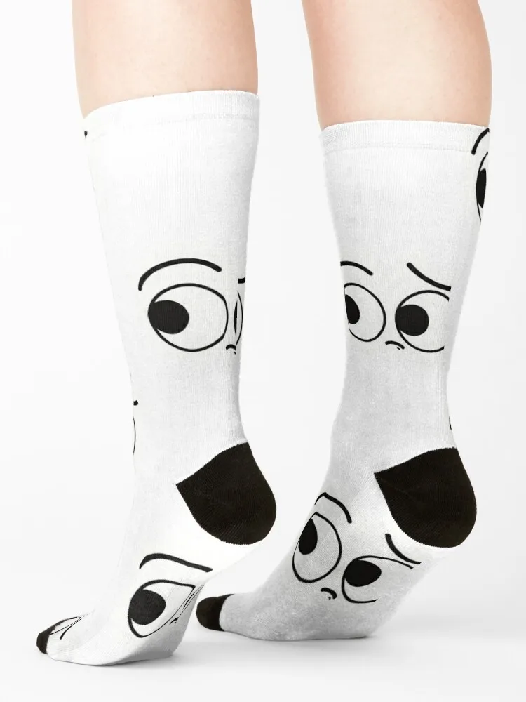 Cute Side Eye Socks winter gifts anti-slip retro gift Boy Child Socks Women's