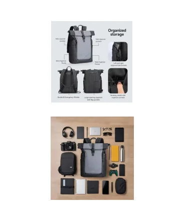 Mark Ryden Student Schoolbag Mochila Backpack Multifunctional Computer Large Capacity Travel Bag for Men and Women's Backpack