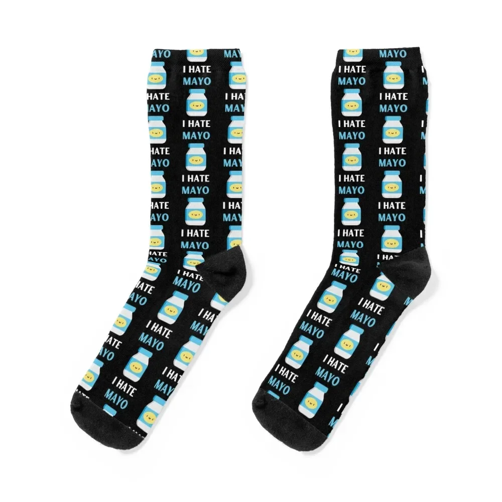 I HATE MAYO FOR MAYONNAISE HATERS Socks sheer floral professional running set Ladies Socks Men's