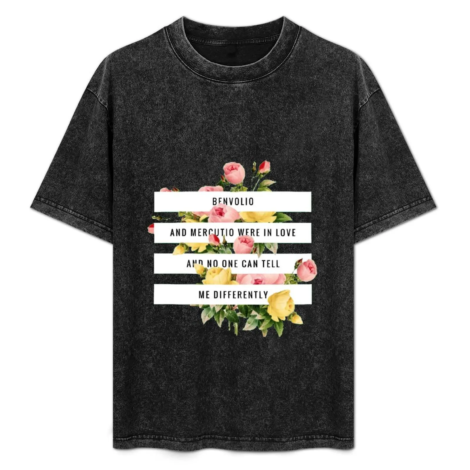 

Benvolio and Mercutio Were In Love T-Shirt Basic Comfort Fit T-Shirt for Men