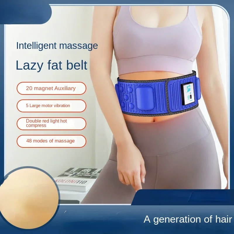 

New Fat Rejection Belt Wireless Charging Lazy Fat Rejection Belt Artifact Body Abdominal Massage Waist Molding Machine
