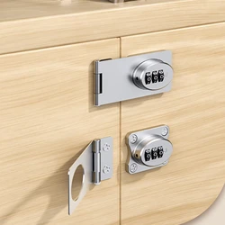 1Pcs 3 Digit Household Security Cabinet Password Locks Keyless Drawer Combination Coded Door Cabinet Home Hardware Zinc Alloy