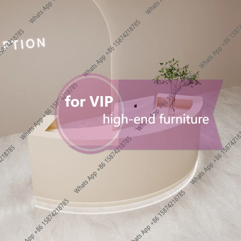 

Современные ресепшн-стойки k-LC: белые, для салонов красоты, роскошных отелей, ресторанов, представительские, для демонстрации товаров, мебель для лаунж-зон