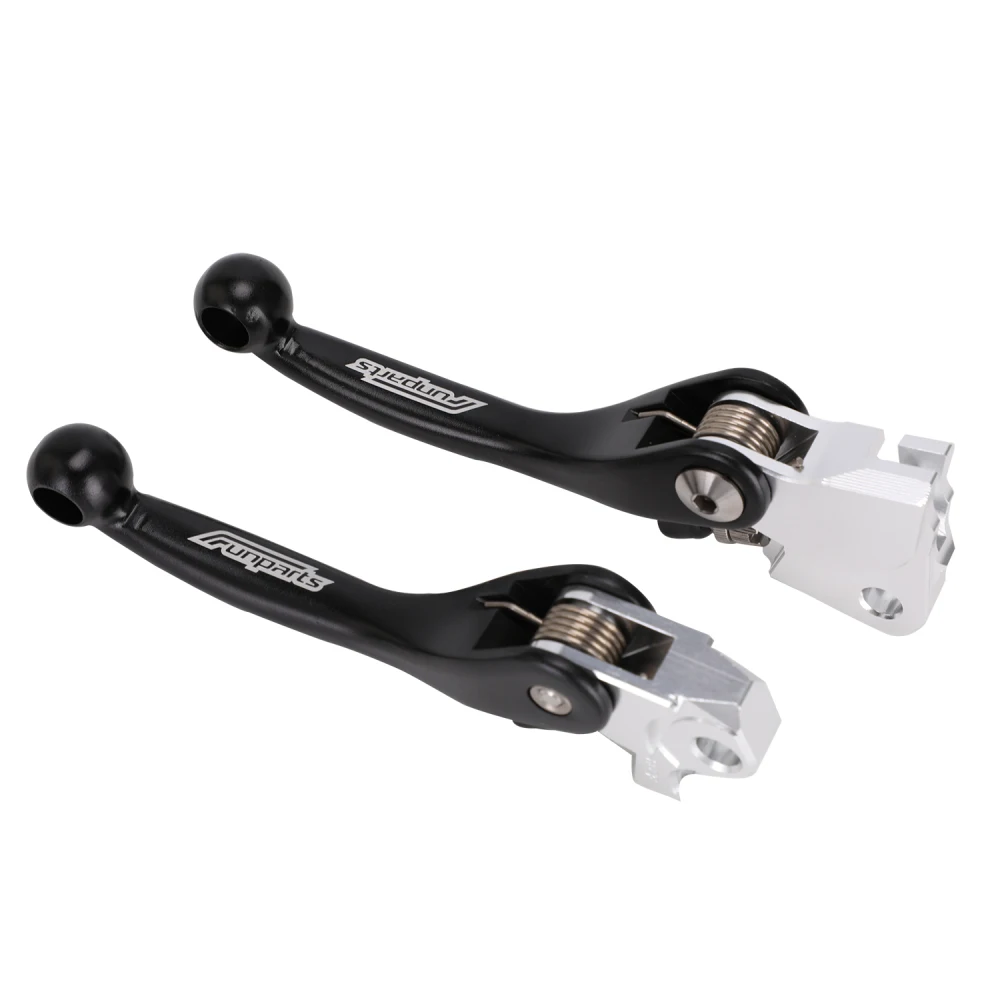 2026 FUNPARTS Forged Aluminum Brake Lever and Clutch Lever for YZ125 250 YZ250F  YZ125X YZ250X YZ426F  YZ250FX  YZ450FX