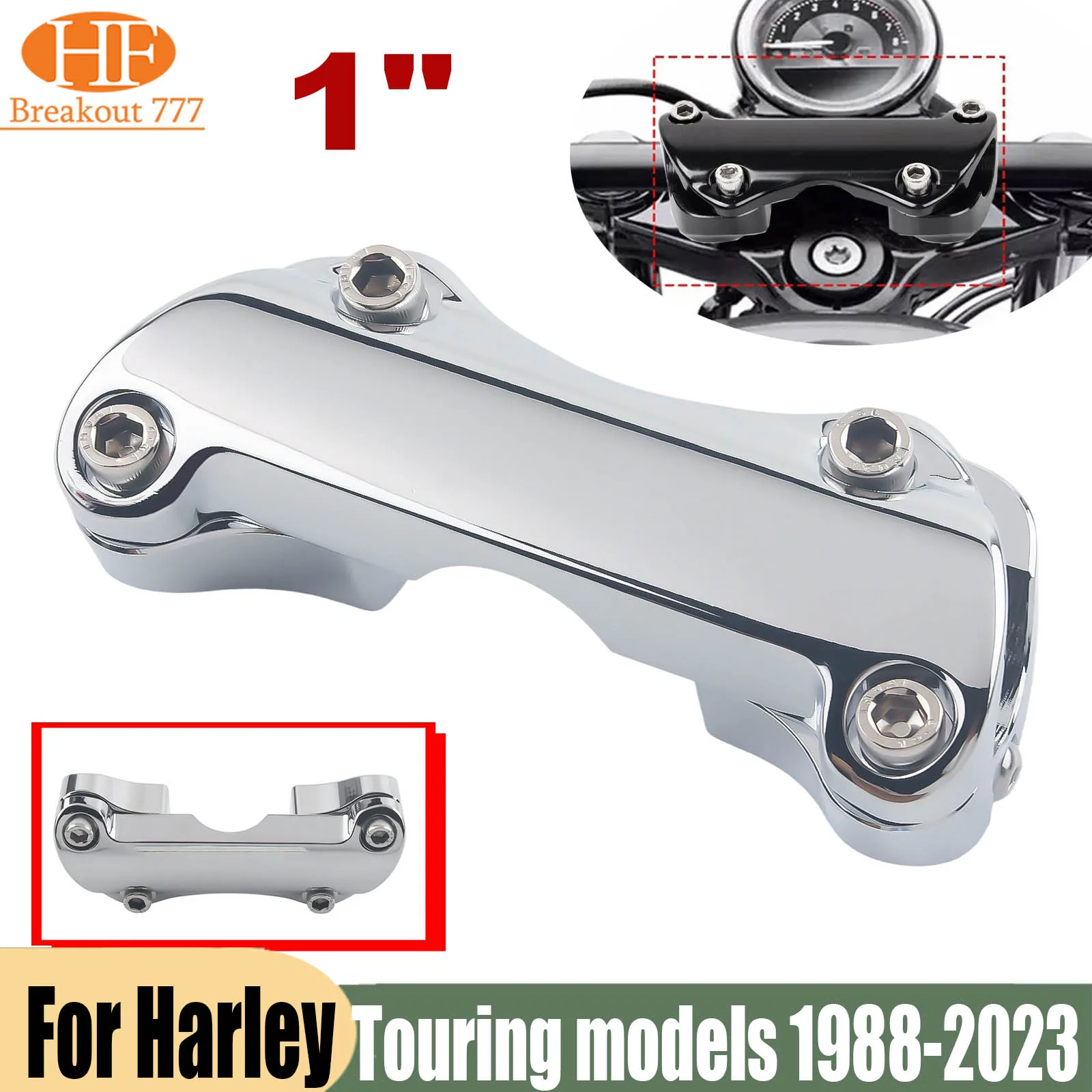 For Harley Touring models 1988-2023 1