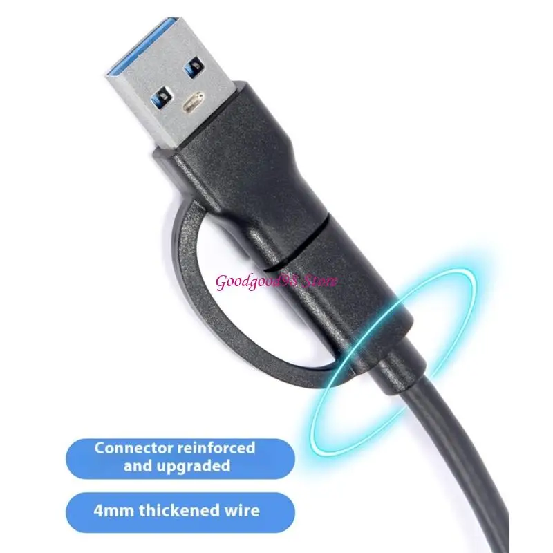 Fast Speed USB Hubs 5Gbps Data Transfer SDTF Card Reader USB3.0 USB2.0 Port For PC Phone Tablets 