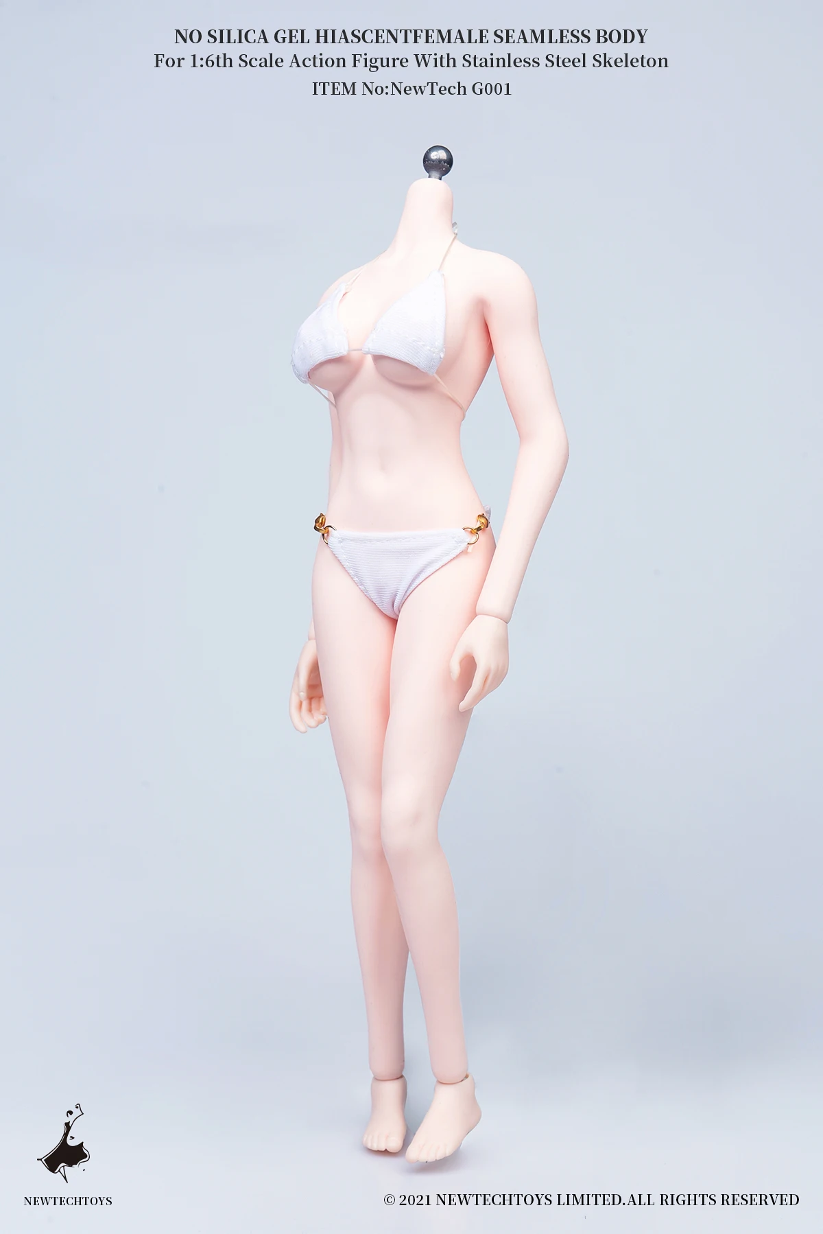 ใหม่ G001 1/6 สาวใหญ่ผิวสีชมพู Body 12 ''ทหารหญิงไม่มีรอยต่อรูปตุ๊กตาในสต็อก