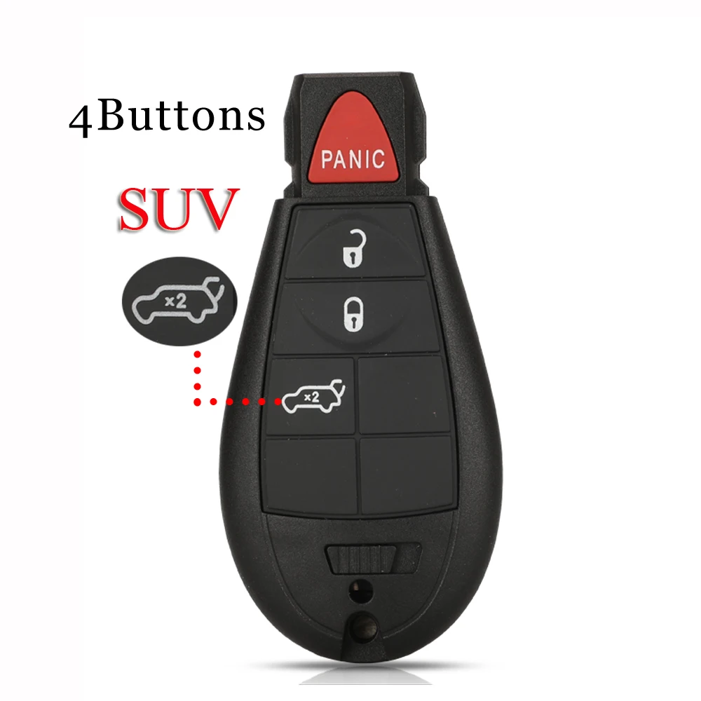 Jingyuqin M3N5WY783X IYZ-C01C Smart Remote Key Fod 433Mhz ID46 PCF7941 Chip Für Chrysler Town & Country Dodge Caravan Journey