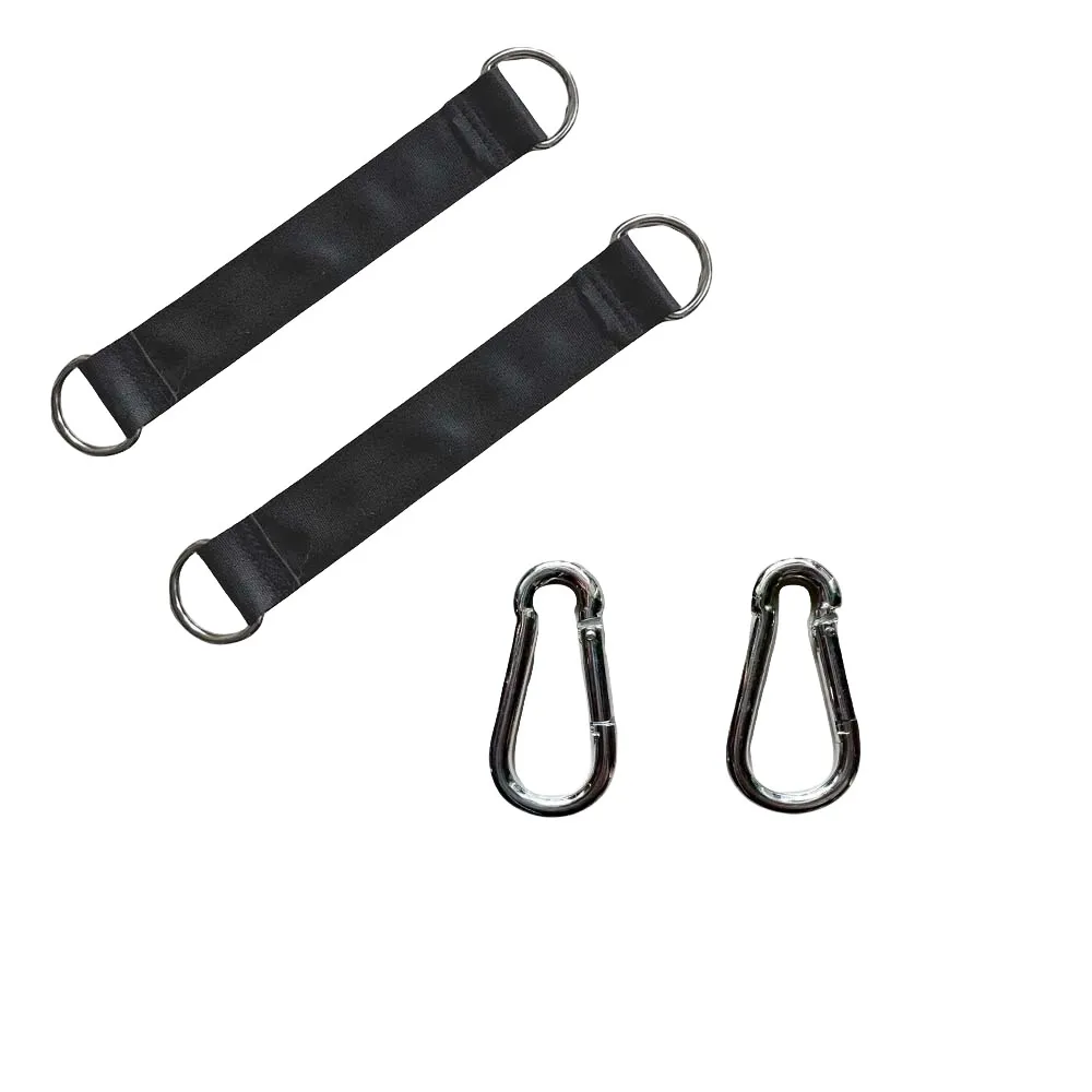 Tree Swing Straps 200kg Heavy Duty Hook Ring Nylon Extension Strap Connecting Belt for Hammock Punching Bag Swing Horizontal Bar