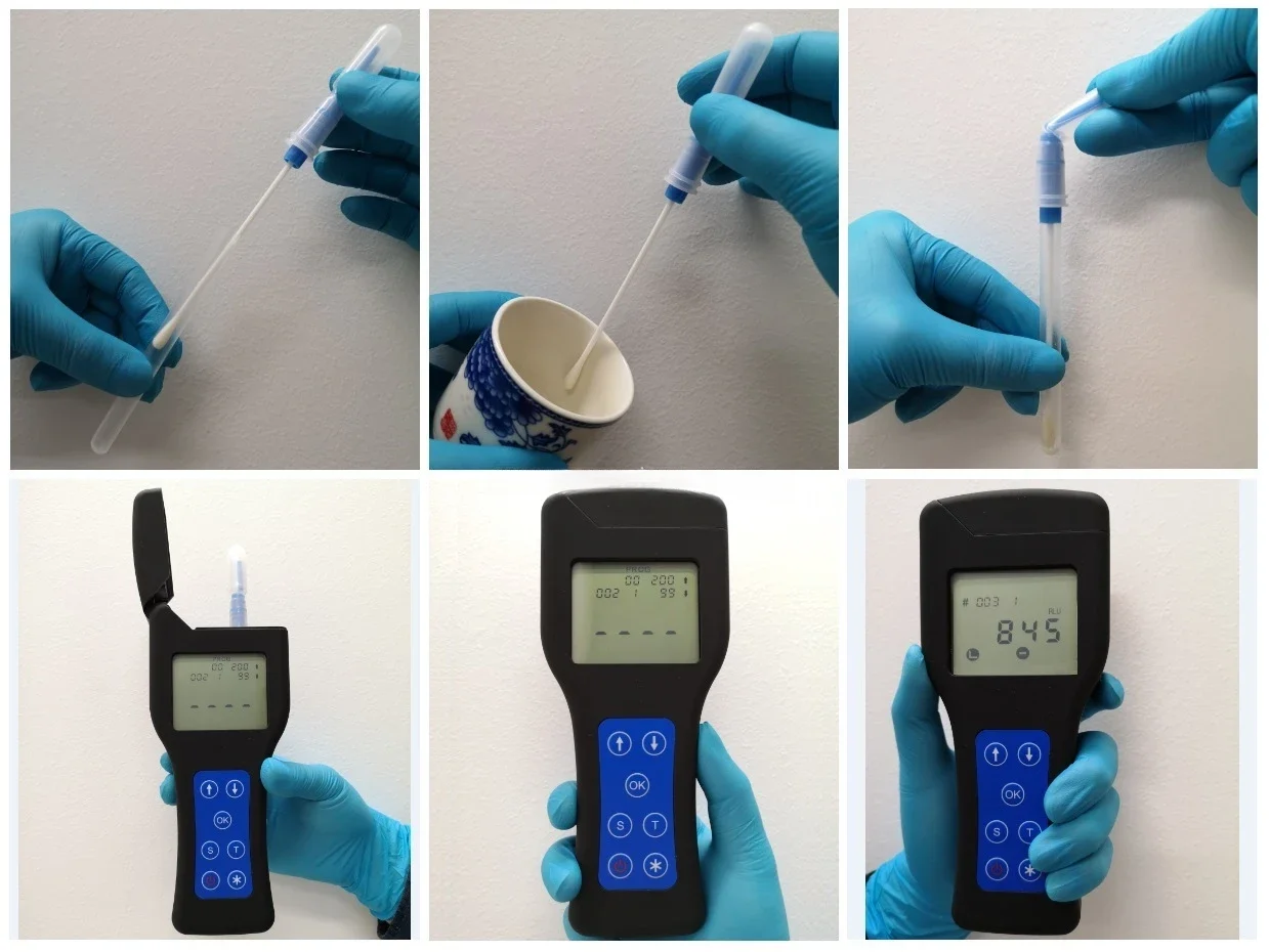 Picture 6: 2026  ATP Fluorescent Quick Swabs for Water or Surface Testing 20/Pack Portable Hygiene Test Swabs  HOTSELLING