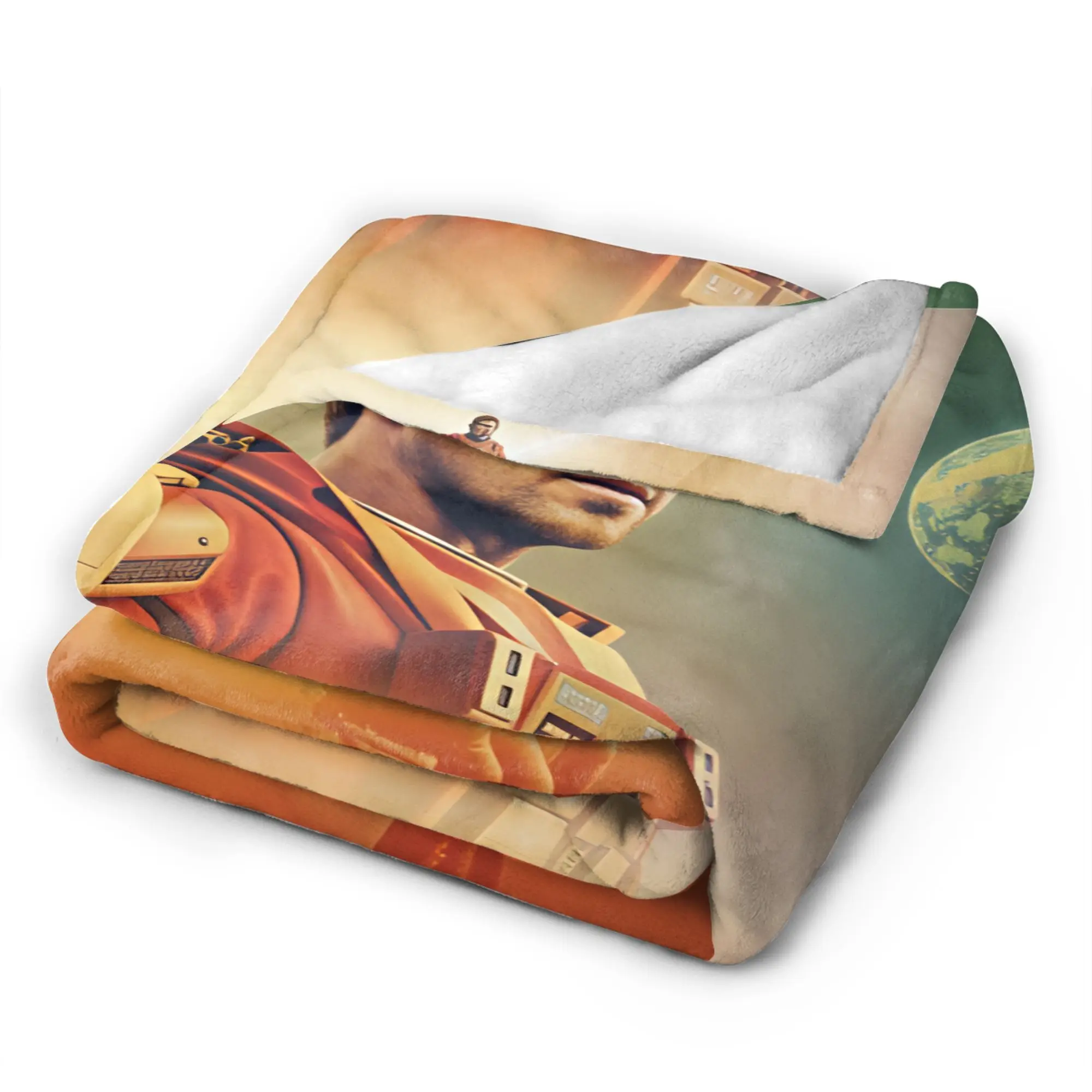 Project Hail Mary Warm Blanket For Sofa Home  Funny Bedding Throws Autumn Travel Flannel Bedspread