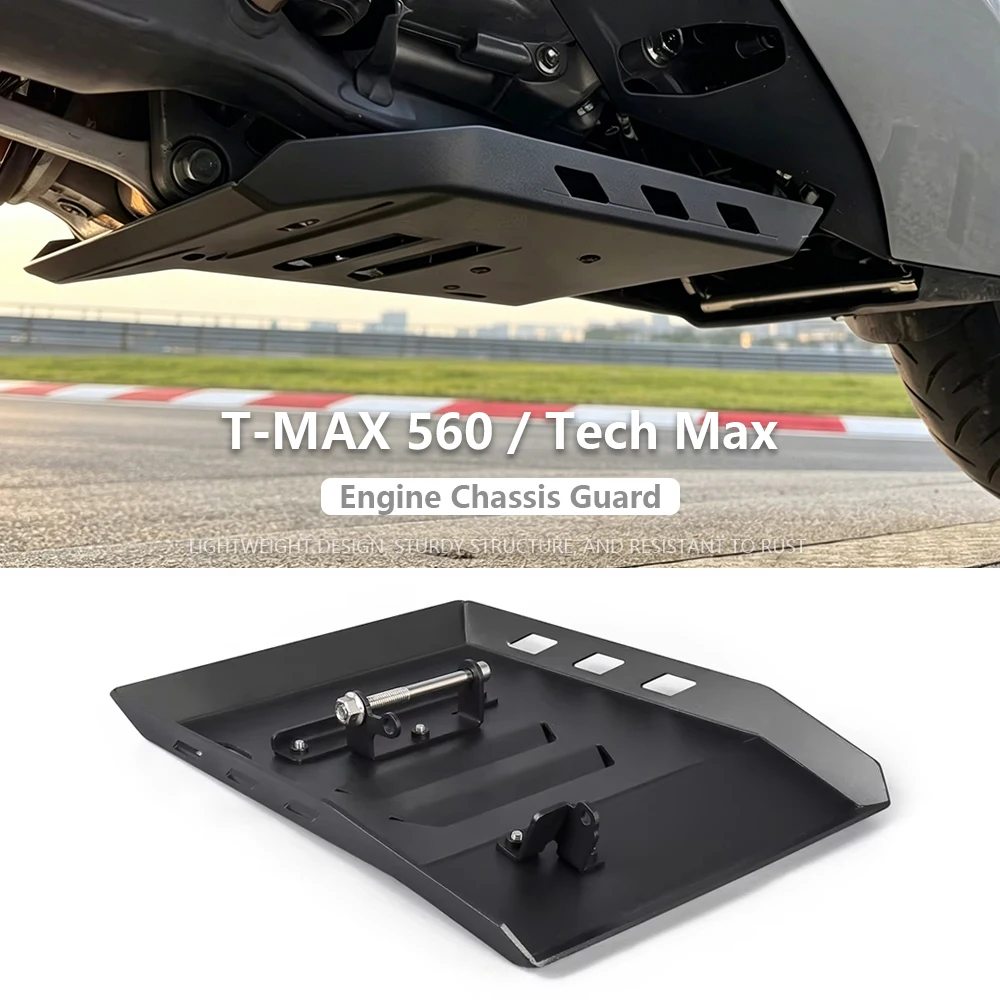 

For YAMAHA T-MAX 560 TMAX560 Tech Max 560 2025- Motorcycle Engine Chassis Guard Accessories Skid Plate Protection Cover TMAX 560