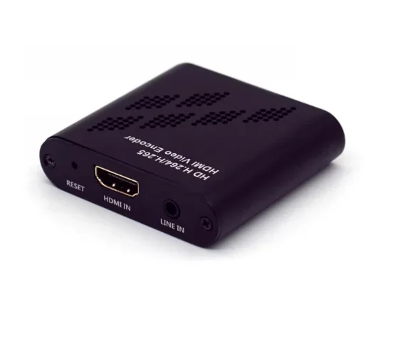 Fabryka Digicast Single HD do IP 1080P H.265 SRT HLS Przenośny Mini Enkoder do Transmisji Wideo na Żywo