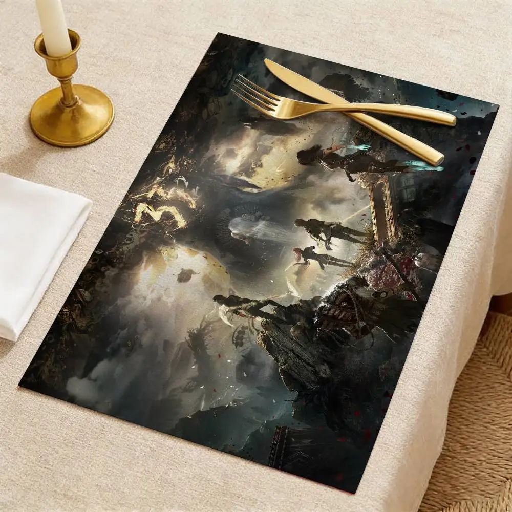 

E-Expedition 33 Game Placemats For Cafes Casual Restaurants Outdoor Picnics Camping