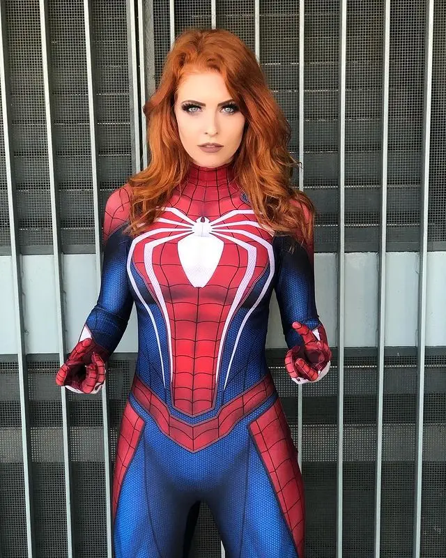 女性のためのハロウィーンの全身タイツ,スパイダーマンのコスプレスーツ,大人のための全身タイツの服