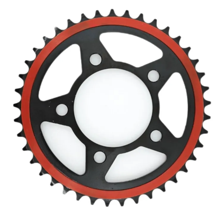Motorcycle Accessories, Carburizing Steel Rear Sprocket, Suitable for (520 Chain, 41T Rear / 15T Front) Sprocket