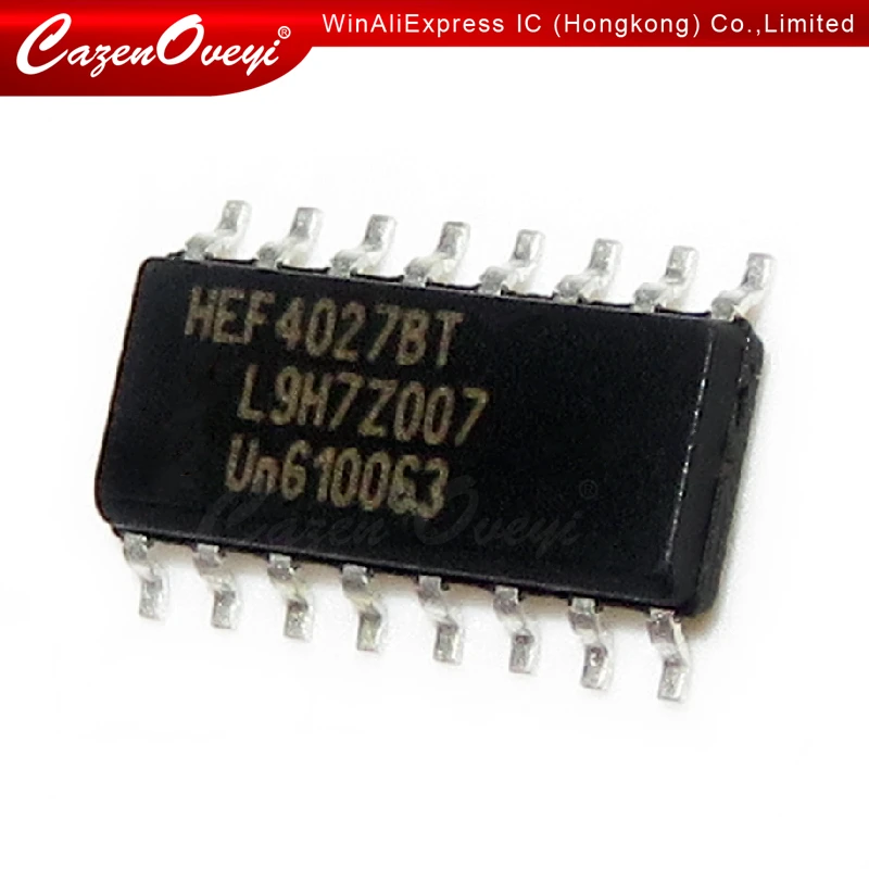 10pcs/lot HEF4027BT HEF4027 HEF4069UBT HEF4069  SOP-16 In Stock