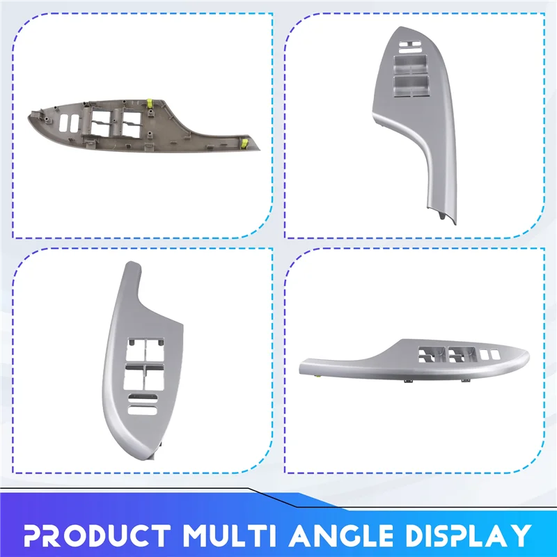 AUTO Power Electric Left Front Window Lift Control Switch Panel Cover Frame For LHD For Toyota Corolla 2007-2013