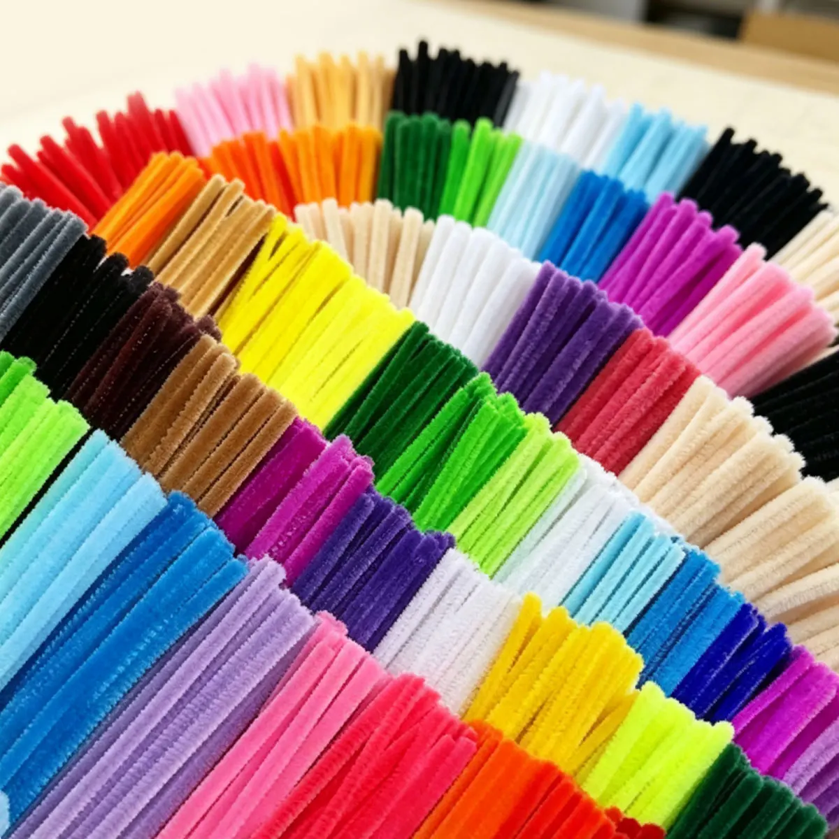 148/298/448Pcs 11.8 Inch Soft Bendable Craft Stems – 30 Assorted Color Pipe Cleaners, Bulk Art Supplies ZSY