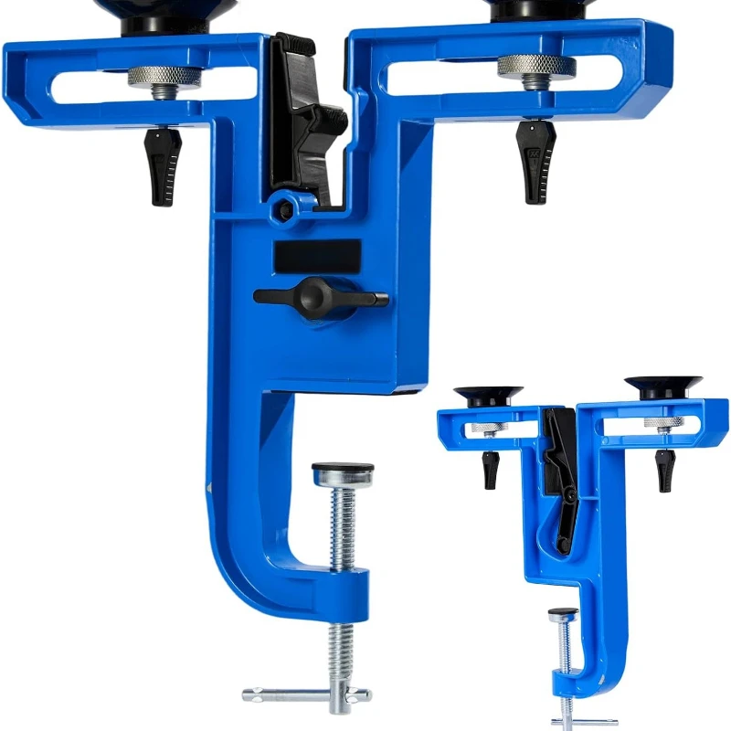 Ski ski vice with suction cup for tuning and waxing Durable and stable - aluminum 2-piece