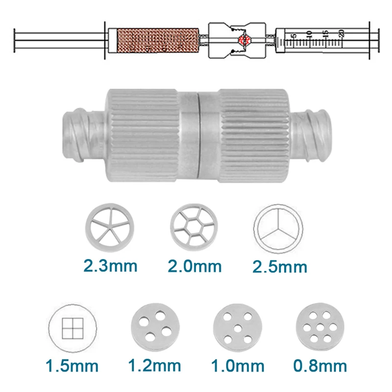 

Stainless Steel Nano Fat Filter Liposuction Needle Converter Liposuction Tool Autoclavable
