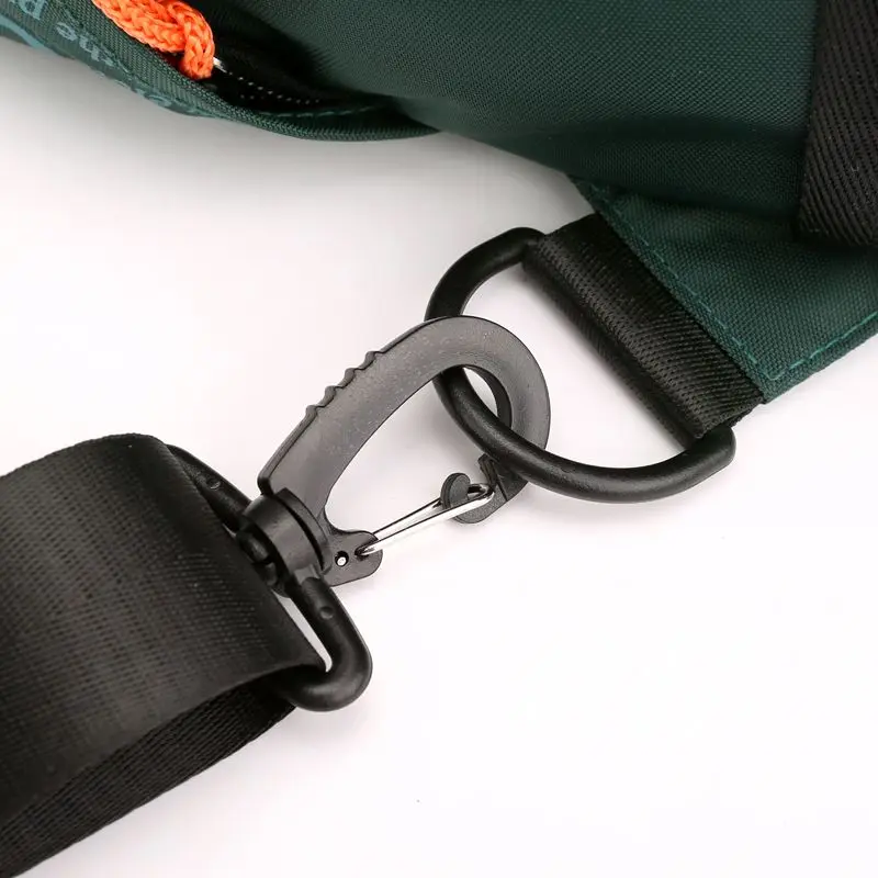 الرجال حقيبة ظهر ذات حمالة عبر الجسم حقائب السفر المشي لمسافات طويلة الرياضة الذكور موضة حقيبة نايلون رسول كتف واحد الصدر حقيبة ظهر