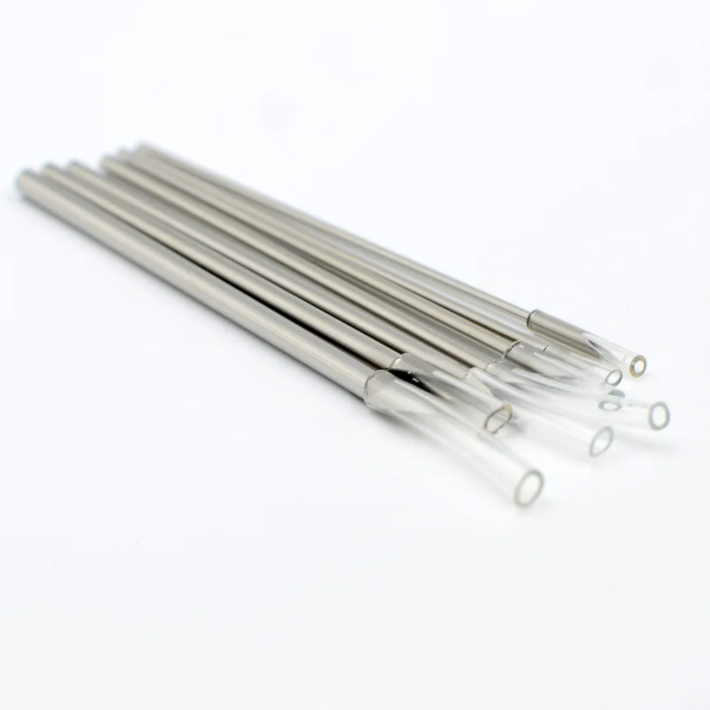 10Pcs 12-20G Disposable Sterile Piercing Needles For Ears Nose Lips Nipples Navel Stainless Steel Piercing Tools Tattoo Medical