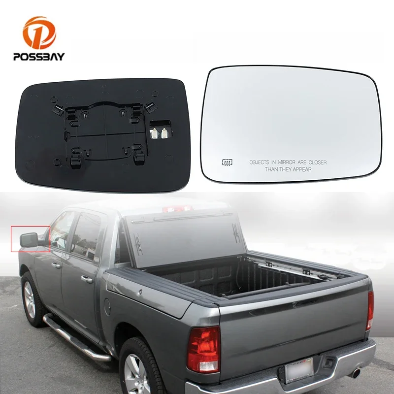 

2Pcs Heated Wing Door Rearview Mirror Glass Car Styling 68050299AA 68050298AA for Dodge Ram 1500 2500 2012 2013 2014 2015-2019