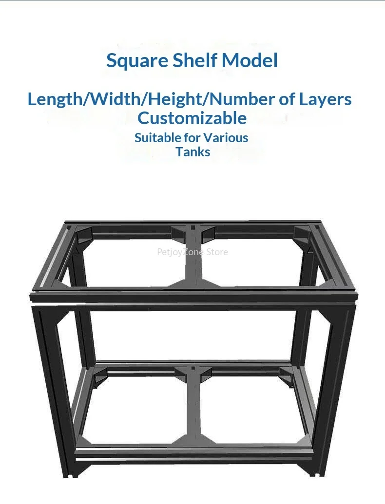 

Made In China Aluminum Profiles For Modern Metal Fishbowl Support Stand Customized Metal Support For Home Office Decor