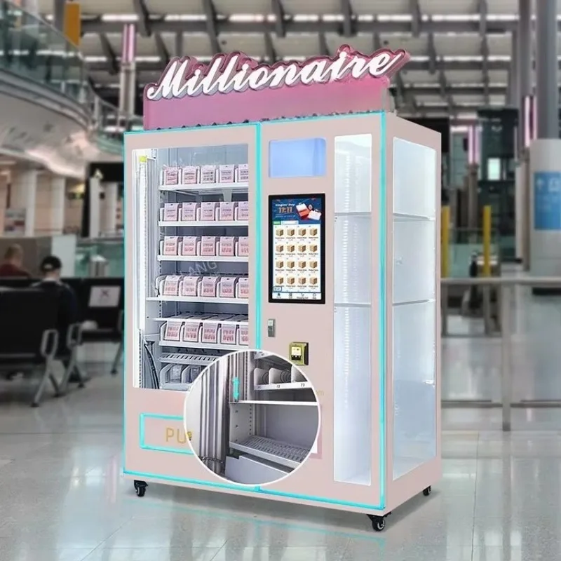 

Touch Lift Distribution System Perfume Vending Machine Color Cosmetics Vending Machine Can Be Customized