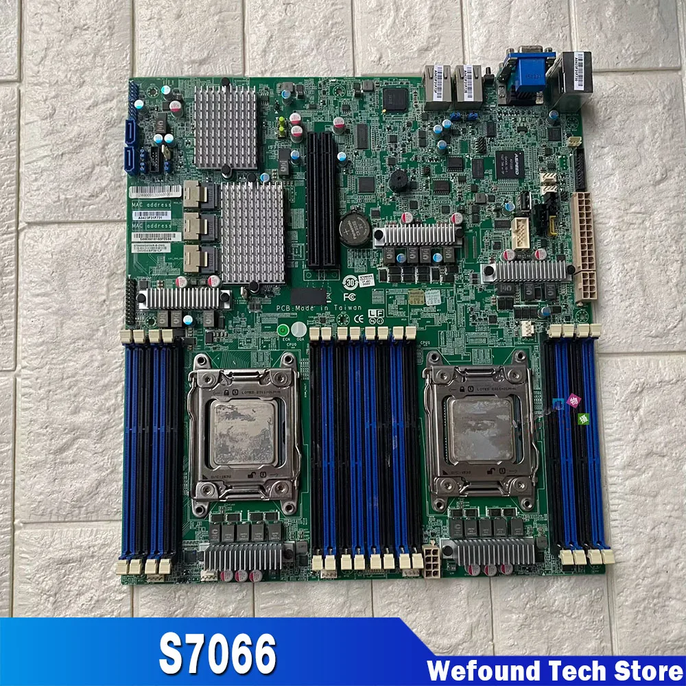 S7066WGM3NR-B-DWG Server Motherboard I620-G15 S7066GM3NR-B-DWG For TYAN S7066 Motherboard
