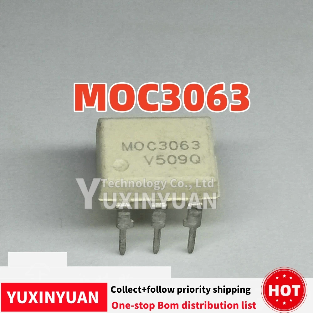 MOC3063  3063 COSMO DIP-6  10pcs/lot IN STOCK YUXINYUAN