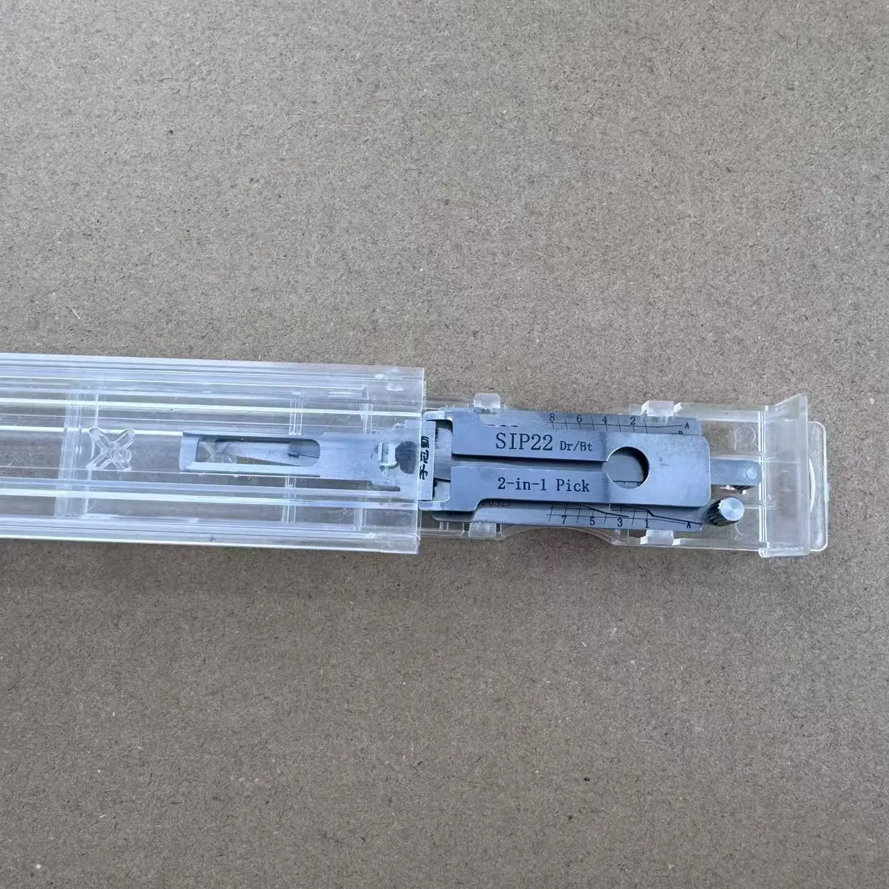 Lishi 2-in-1 Pick/Decoder LOCKSMITH TOOL for Jeep/Fiat SIP22