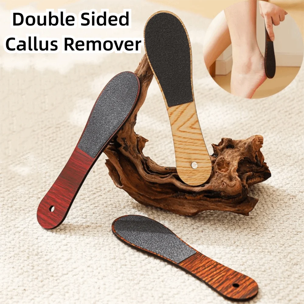 

10Pcs Double Sided Wood Foot File Waterproof with Hanging Hole Dead Skin Pedicure Tool Wet and Dry Use Easy To Clean