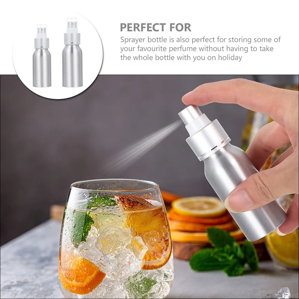 

2pcs Cocktail Atomizer 30Ml 50Ml Mini Mister Spray Bottle For Drinks Bartending Supplies Refillable Bitters Sprayer Set Empty