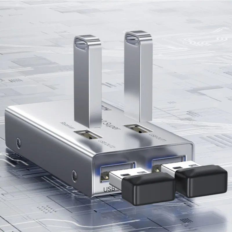 

Передатчик и приемник Rj45 USB-удлинитель 50 м с адаптером питания постоянного тока 5 В Удлинитель USB2.0