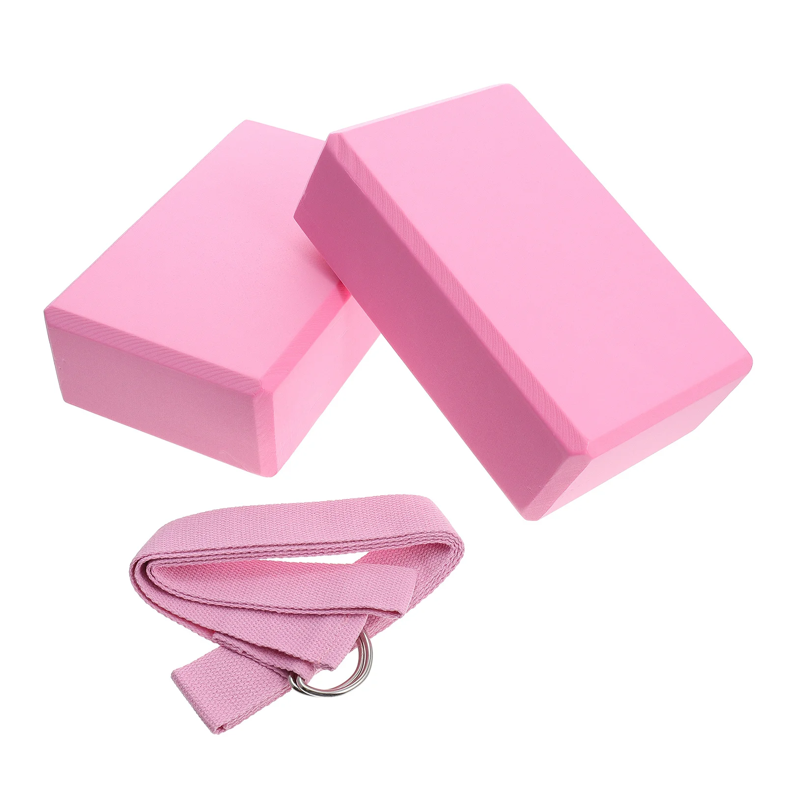 

1 set 1 Set Resistance Band Set Eva Foam Blocks Non-Slip Moisture-Proof Lightweight Yoga Exercise Tool For Pilates Training Yoga