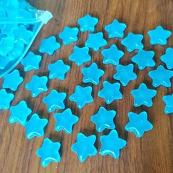 50pcs Luminous Starfish Stone DIY Handcraft Material Colored Jewelry for Aquatic and Landscape Decoration