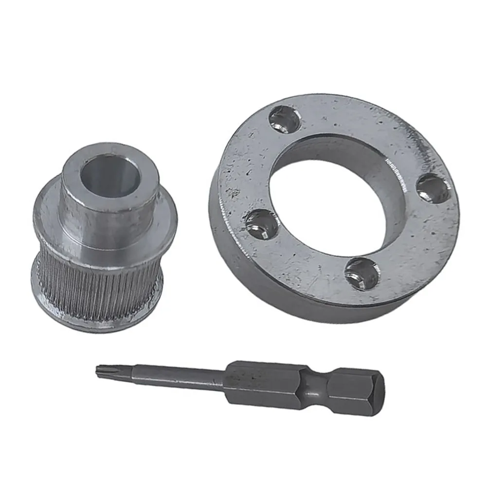 

1set Belt Sander Conversion Parts For 12V Cut Off Saw 2522-20 Cordless Belt Sander 3/8inch X 13 Inch Metal Conversion Parts