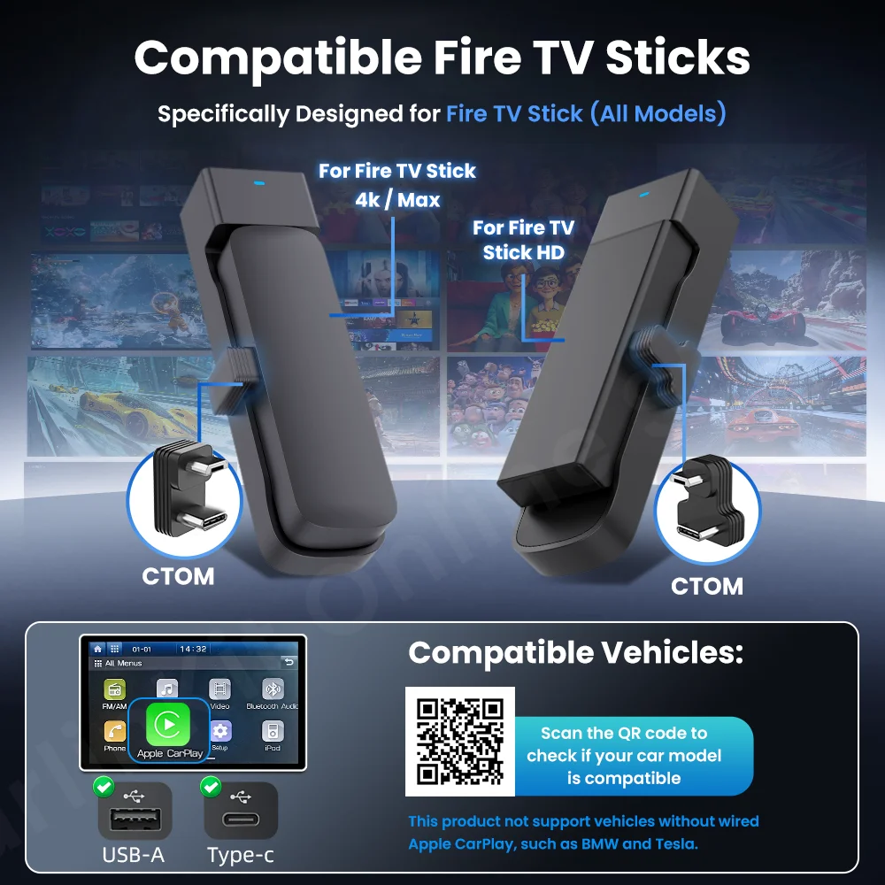 Car TV Mate PRO & Fire TV Stick 4KSelect 【公式通販】