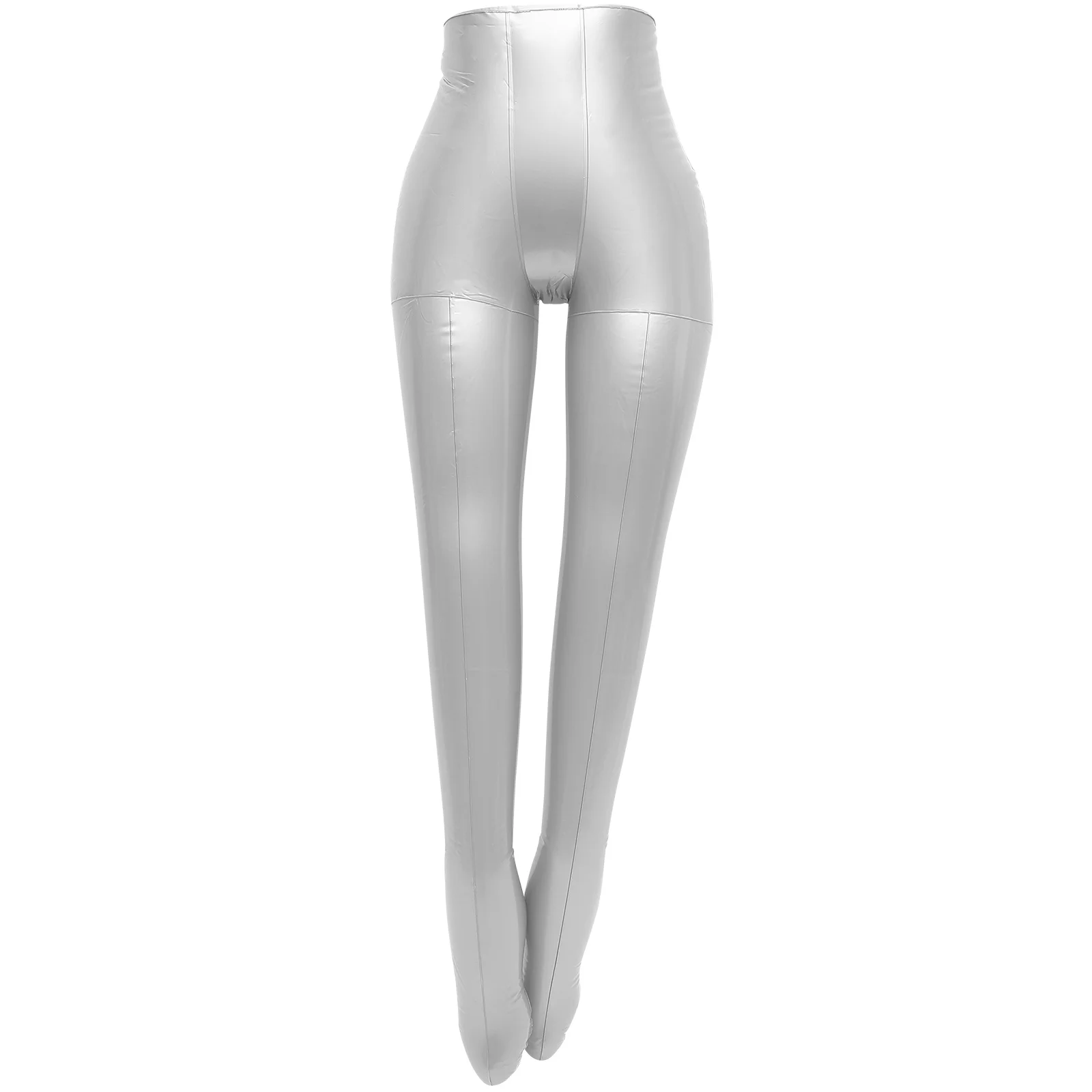 

Leak Proof Inflatable Mannequin Body for Stockings and Leggings Display Modern Style Simple Design Clothes Shop Home Use Compact