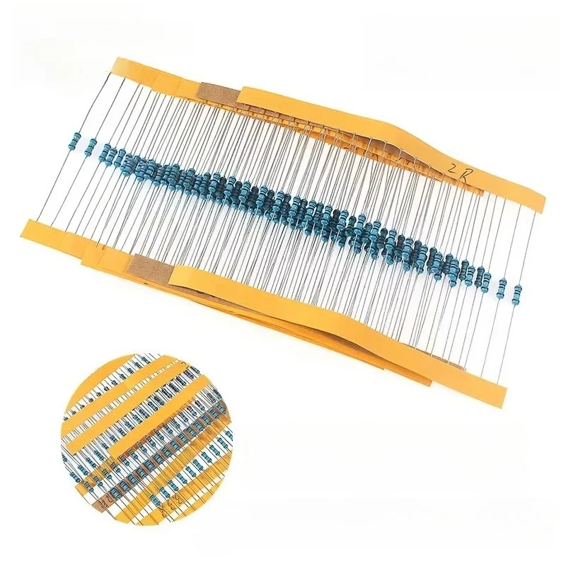 Car Airbag Repair Resistor Kit 120pcs 1/4W 1% Metal Film 2ohm 2.2ohm 2.4ohm 2.7ohm 3ohm 3.3ohm