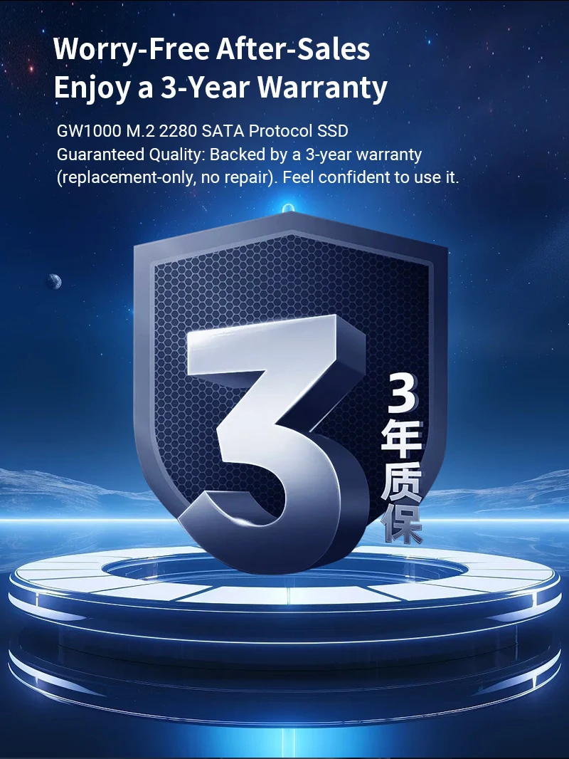 Great Wall M.2 SSD SATAIII disco duro 128GB 256GB 512GB 1TB 2TB disco HDD 2280 NGFF M2 SATA para ordenador portátil de escritorio