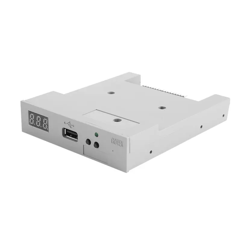 New Arrivals-8X Version SFR1M44-U100K USB Emulator Gray 3.5In 1.44MB USB SSD Floppy Drive Emulator For Electronic Keyboard