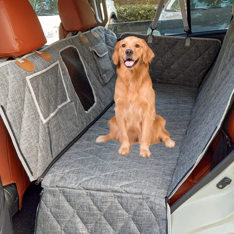 

Waterproof Car Rear Seat Cushion Pet Car Cushion Car Removable Dog Cushion