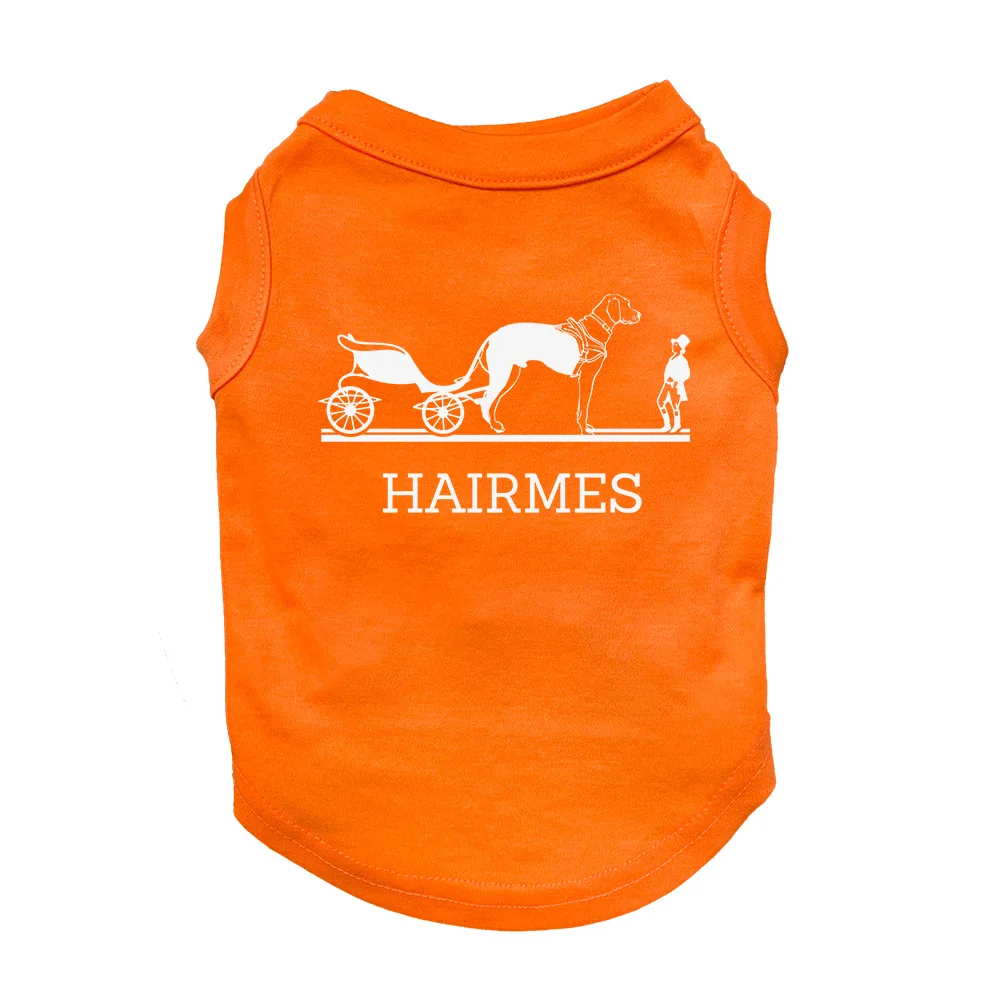 Hairmes Pet Summer Shirt Fashion Summer Small Medium Chihuahua Pomeranian Yorkie Frenchie Pet Cat Vest Puppy Trendy Clothes